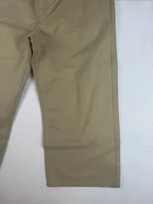 Vince Cotton Blend Parachute utility cropped Pants in olive-Khaki Size: XL thumbnail 2