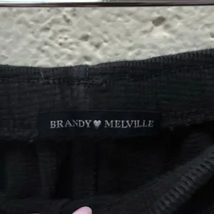 Brandy Melville Black Waffle Knit Shorts thumbnail 4