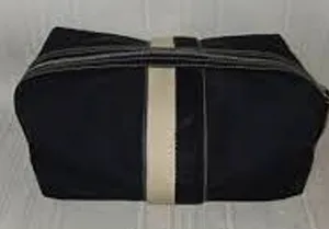 RARE Y2K 2000's Vintage Coach Hampton Travel Toiletry Kit (#5060) Makeup Bag thumbnail 1