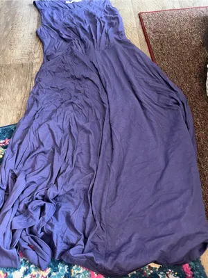Peruvian connection purple maxi dress thumbnail 4