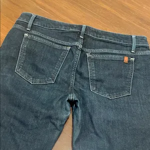 Joe's Jeans Blue Low Rise Fit and Flare Leg Denim thumbnail 4