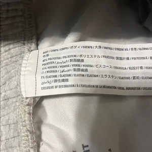 Abercrombie & Fitch YPB Neoknit Women's Gray‎ Jogger Sweatpants Medium thumbnail 8