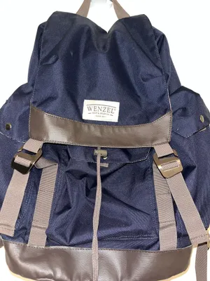 Wenzel Navy Blue Hiking Camping Backpack Outdoor Travel Daypack thumbnail 3