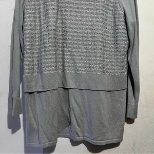 Gray Open Front Cardigan peck peck :Box G thumbnail 8