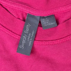 Sweaty Betty After Class Sweatshirt Pink Cropped Thumbhole Pullover US 8 M thumbnail 3