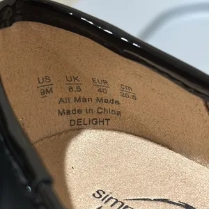 Simply Comfort Life Stride Black Slip On Wedges thumbnail 7
