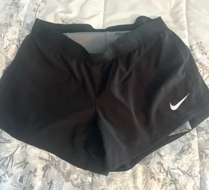 Nike Women's Black Athletic Shorts thumbnail 1