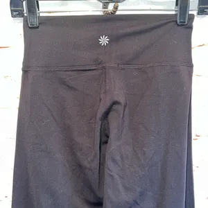 Athleta Pants Womens XS Black High Rise Chaturanga Athletic Pilayo Wide Leg NWT thumbnail 3