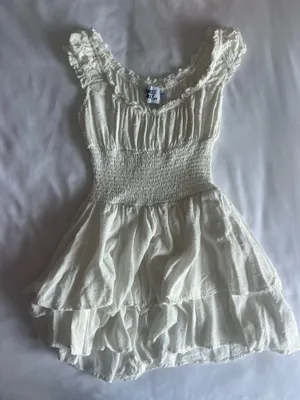 Princess Polly White Mini Dress thumbnail 1