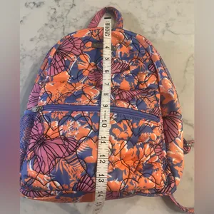 New Betsey Johnson Butterfly Quilted Backpack with Wristlet Set thumbnail 9
