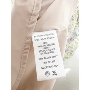 ASTR The Label Anastasia Cutout Mini Dress Small Ivory Lilac Floral Cottagecore thumbnail 8