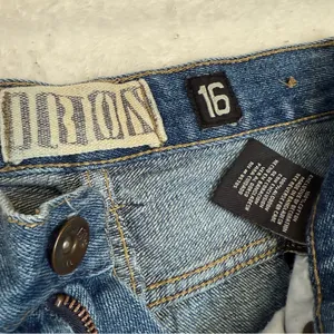 Y2K Baggy Jeans, Wide Leg, Mid Rise, Carpenter/Skater style, Petite/Ankle Crop thumbnail 6
