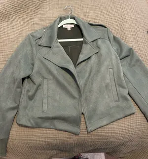 Philosophy Women’s sage Suede jacket thumbnail 1