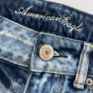 American Eagle Outfitters Studded Distressed Jean Shorts Size S thumbnail 5