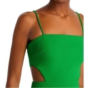 AQUA Cutout Crepe Gown‎ Size 0 thumbnail 5