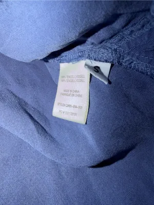 cloth & stone/Anthropologie Short-Sleeve Button-Down-Blue Women’s Size-S thumbnail 3