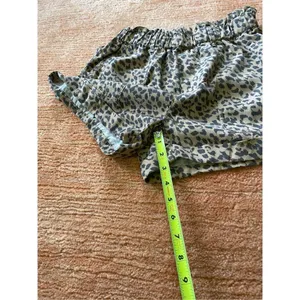 AERIE Beach Beyond Lounge Shorts in Cream/Black Leopard Spot XS thumbnail 7