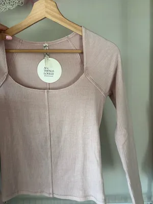Free People Long Sleeve Top thumbnail 1