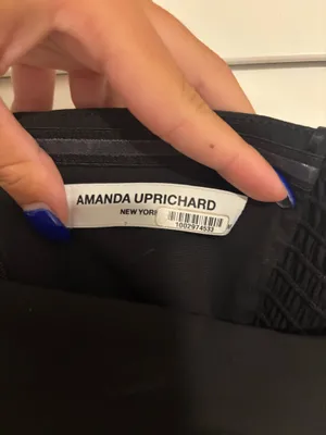 Amanda Uprichard Romper Dress Ruffle thumbnail 3