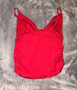 Red Tank Top Size M thumbnail 2