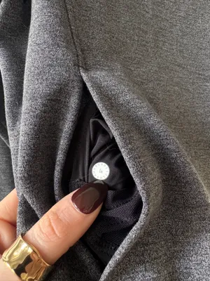 Lululemon Heather Gray Scuba Crew thumbnail 7