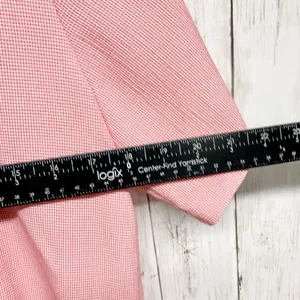 Vintage Southern Lady Jacket Women Size Small Red Gingham Floral Embroidered‎ thumbnail 6