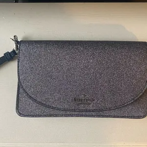 Kate spade glittery clutch thumbnail 1