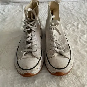 Converse Chuck Taylor White Platform Sneakers size 8 thumbnail 2