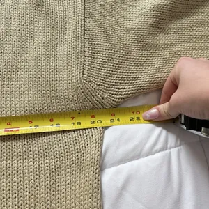 Vintage 90s Y2K Sweater 100% Silk Womens Size Medium Beige Whimsy Fairy Boho‎ thumbnail 4