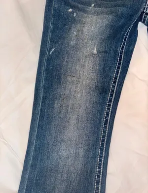 Charme Y2K Embellished Dark Wash Bootcut Jeans Size 27 thumbnail 8