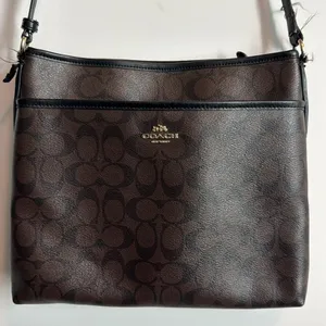 Coach F34938 Signature File Crossbody Leather Bag thumbnail 3
