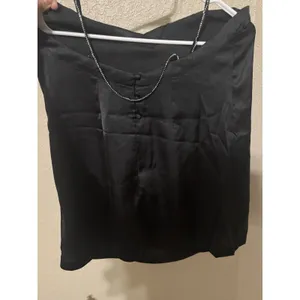 Free People Intimately Darling Slip Dress Black Satin‎ Crystal Straps XS thumbnail 6
