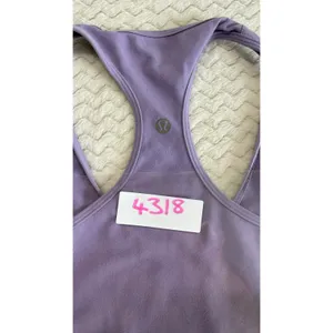 Lululemon Purple Racerback Athletic Tank Top Slim Fit Scoop Neck Sleeveless thumbnail 6