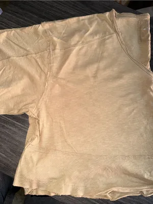 Aerie happiest v-neck crop top shirt thumbnail 2