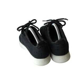 Allbirds Womens Wool Runners Lace Up Running Sneakers True Black‎ Gray Sole Sz 7 thumbnail 3