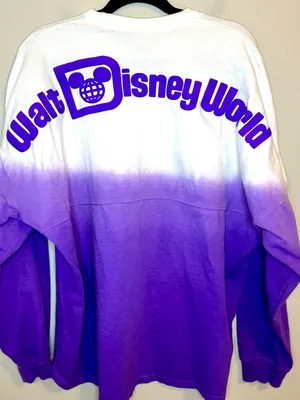 Disney Parks Potion Purple Walt Disney World Spirit Jersey XL Ombre 1971 thumbnail 2