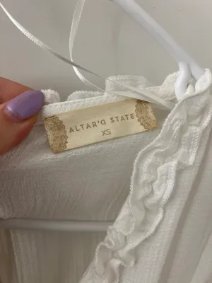 Altar'd State White Sundress thumbnail 5