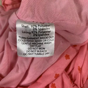 Tiger Mist Pink Ruched Puff Sleeve Crop Top XS Y2K Cottagecore Ruffle Cute thumbnail 6