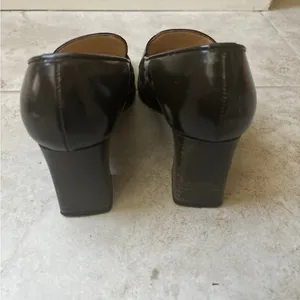 Ann Taylor Leather Heels Loafers thumbnail 7