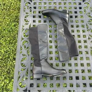La Canadienne‎ black knee high leather boots size 6 thumbnail 8