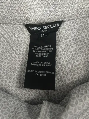 size 14 grey print skinny pants thumbnail 6