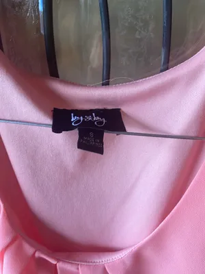 By and By Pink Belted Knee Length Dress thumbnail 3