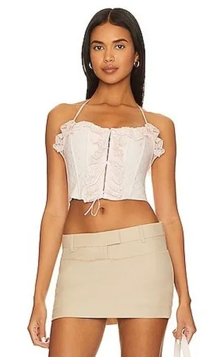 Guizio Eris Corset in Baby Pink sz M thumbnail 1