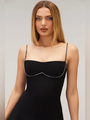 Mistress Rocks House of CB Love Bug Black Skater Mini Dress Womens Size L+ / XL‎ thumbnail 5