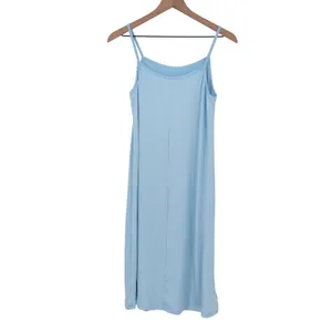 Cider Light Blue Spaghetti Strap Cami Mini Dress Womens Size Medium NEW thumbnail 4