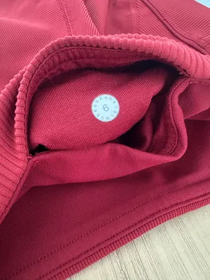 Lululemon Daily Lineup 7/8 Tight *25" Dark Sport Red 6 thumbnail 6