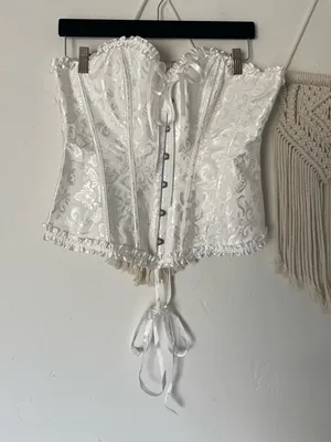 Corset Sleeveless Top Fairycore Renaissance thumbnail 1