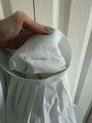 Aritzia Tna MOVE™ Tennis Mini Skater Skirt White Size Small thumbnail 5