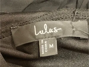 NWT Lulu's Black Pleated Halter Maxi Dress thumbnail 8