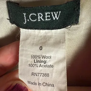 J.Crew Wool Black Jacket Blazer Robert Noble Scottish Cloth Hot Pink Sz 0 thumbnail 10
